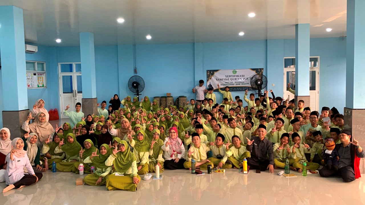 Roadshow Literasi di SDIT Ar-Rahman Bojonggede, Perkuat Budaya Baca dan Kreativitas Peserta Didik