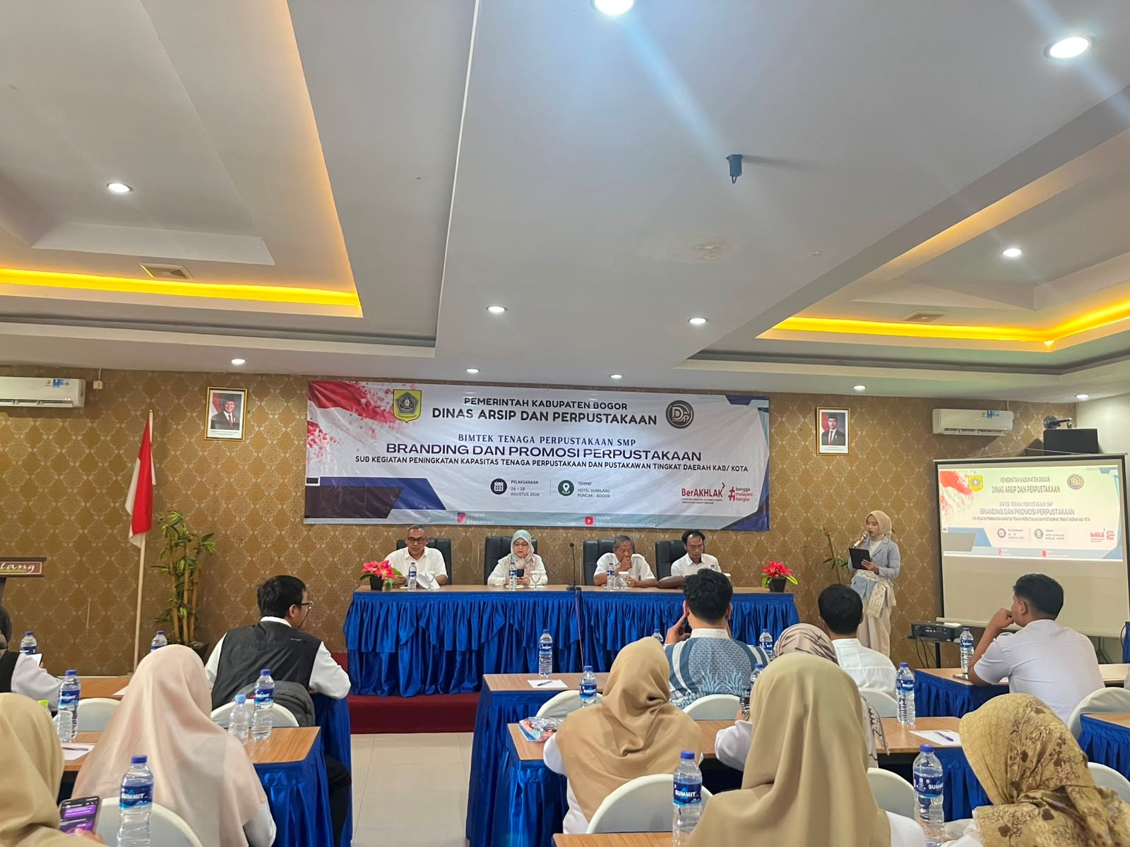 Bimtek Pengelola Perpustakaan SMP Kabupaten Bogor,  Dorong Perbaikan Pengelolaan, Penguatan Branding dan Promosi Perpustakaan