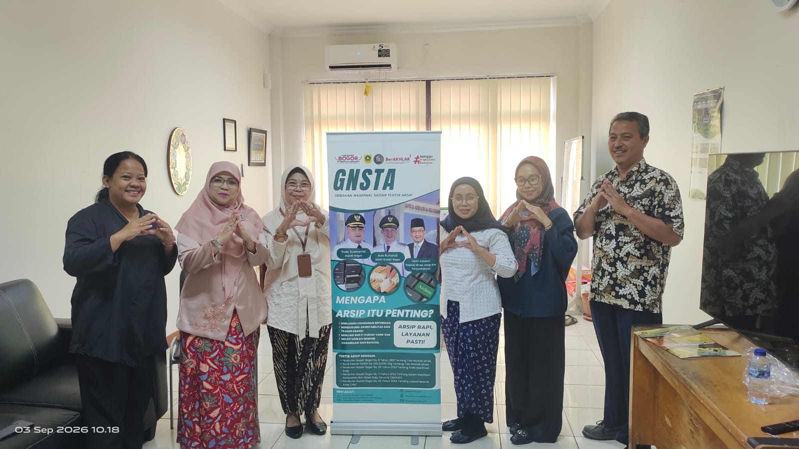 Tertib Arsip Dimulai dari Proses yang Tertib, Diperkuat Sarana dan Sumber Daya